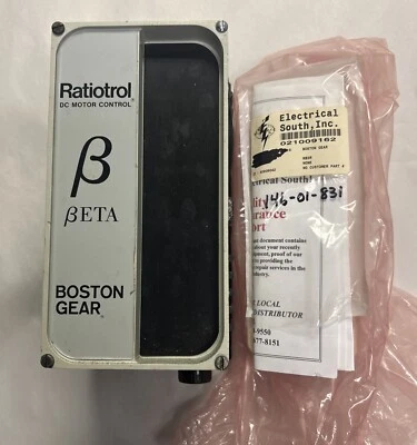 BOSTON GEAR,RB3R,DC MOTOR CONTROL 1-2HP REFURBISHED - Image 1 of 3