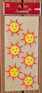 Artoz Artwork 3D Motiv-Sticker XL "SONNENGESICHT" Sticker Aufkleber 185650-82 - Bild 1 von 3