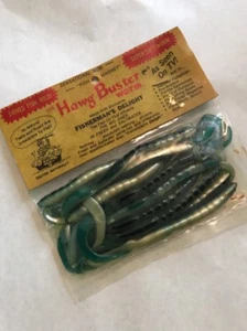 Anglers Delight - Hawg Buster Worm.  Vintage Fishing Worms.  NOS - Picture 1 of 5