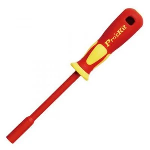 Pro'sKit SD-800-I8 Nut Driver, VDE 1000V Insulated 1/4"x125 - Picture 1 of 1
