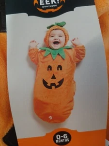Hyde and Eek Pumpkin Infant Halloween Costume Size 0-6 Months - Picture 1 of 10