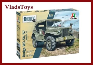 Italeri Plastic Model kit 1/35 Dodge WC-56/57 Command Car 228 - Picture 1 of 6