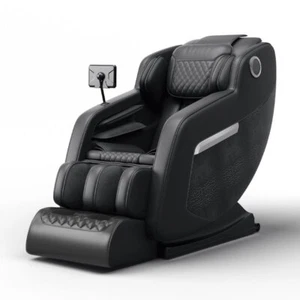 Massage Chair,Full Body Zero Gravity Recliner , Hip Heating, Foot Massage Black - Picture 1 of 18
