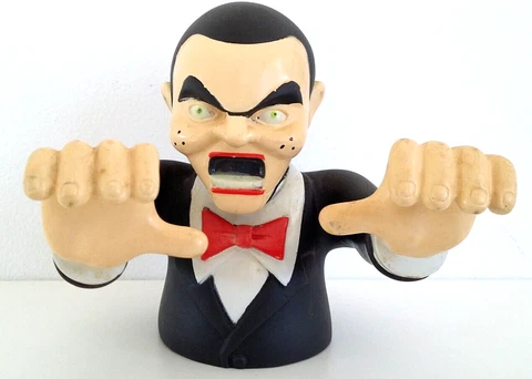Goosebumps Slappy The Dummy Rubber 1996 Parachute Press Pizza Hut Rare Vintage Cover