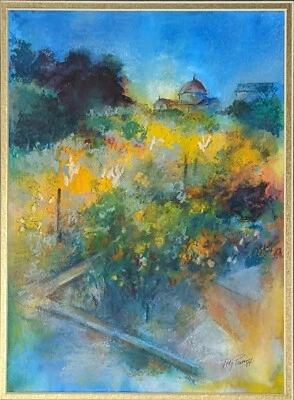 Jody Primoff, Bellas Artes de Medios Mixtos Originales De Colección "Desde el Jardín"  Foto 1 de 4