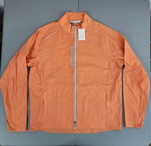 Peter Millar Crown Sport Performance Hyperlight Gust Windbreaker Men's XL New  - Picture 1 of 13