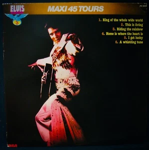 ELVIS PRESLEY~Maxi 45 Tours #3 French Import Album-RCA VICTOR #PC 8404~Top Copy - Foto 1 di 5