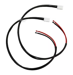 Brand New ELECTRIC COOLING FAN PIGTAIL MALE CONNECTOR 24" LENGTH Set of 2 - Picture 1 of 2