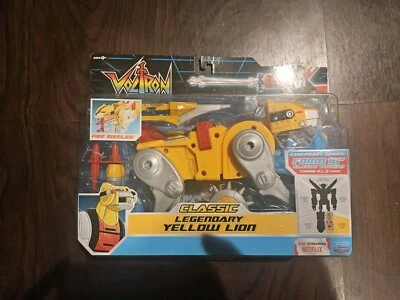 León Amarillo Combinable Voltron 84 Clásico Legendario Compañeros de Juego Foto 1 de 2