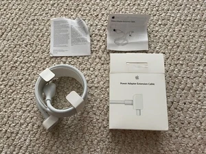 Genuine Apple Power Adapter Extension Cable MacBook Pro MacBook MacBook Air - Picture 1 of 3