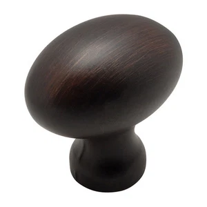 Cosmas Schrank Hardware Bronze mit Ölschliff ovale Knöpfe #6021ORB - Bild 1 von 1