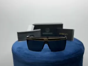 Versace VE2254 Sonnenbrille Schwarz/Gold Unisex Neu - Bild 1 von 7