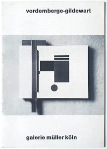 Vordemberge-Gildewart Ausstellung Katalog Galerie Müller Köln Memorabilia 1970 - Picture 1 of 6