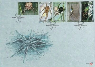 [SJ] South Africa The Wonder World Of Spiders 2004 Insect Animal Wild (FDC) - Image 1 of 4