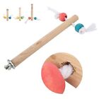 Bird Cage Perch With Colored Beads And Cotton Rope Chewing Station Sti Pt