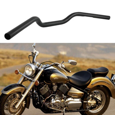 Manillar de arrastre de elevación mate mate de 7/8" 22 mm para Yamaha V Star XVS 650 1100 1300 Foto 1 de 4