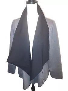 Giacca Moto Lookbook Store Donna 12 Asimmetrica con Cerniera Grigio Nero Business - Foto 1 di 9