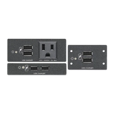 PLACA DE ALIMENTACIÓN USB EXTRON 200 AC AAP NEGRA Foto 1 de 3