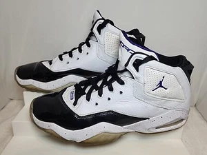 NIKE Jordan B Loyal White Court Purple Men Size 12 Lifestyle Shoes 315317-115  - Picture 1 of 13