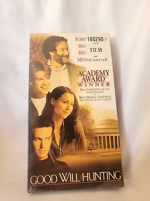 Good Will Hunting (1997) Matt Damon, Robin Williams - VHS Sealed NEW - Image 1 of 2