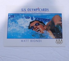 1992 Impel U.S. Olympic Hopefuls #69 Matt Biondi Swimming