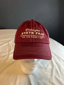 Washington State Fair Hat "Do The Puyallup" Red Dad Cap Hat  - Picture 1 of 5