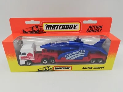 Vintage Matchbox Super Rigs / Action Convoy - Aerobatic Team Truck 1996 HTF New - Image 1 of 4