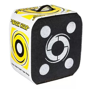 S4 Field Logic Black Hole 22 - 4 Sided Archery Target,yellow - Picture 1 of 6