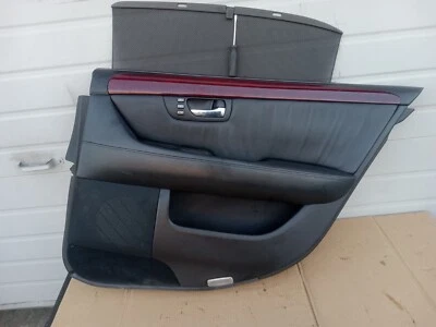 2001 2002 2003 2004 2005 2006 LEXUS LS430 PANEL PUERTA TRASERA DERECHA NEGRO Foto 1 de 4