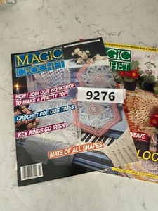 Magic Crochet Magazine #70, #84 Holiday Gifts Home Decor - Lot of 2 - Picture 1 of 24