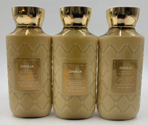 Bath & Body Works Dahlia Daily Nourishing Body Lotion 8 Fl Oz S/3 #9093 - Picture 1 of 1