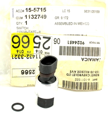 GENUINE ACDelco 1999-2003 Chevrolet / GMC A/C Clutch Cycling Switch GM 1132749 - Image 1 of 4