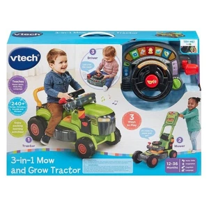 Vtech 3-in-1 Mow And Grow Tractor - Picture 1 of 4