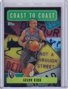 2002 TOPPS JASON KIDD COAST TO COAST NEW JERSEY NETS - Picture 1 of 1