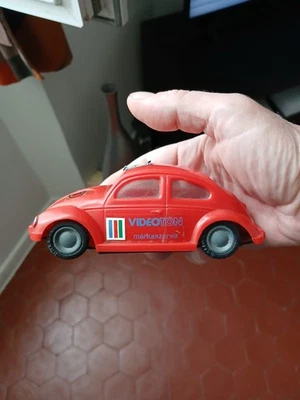 1960s 1970s Petite Voiture Cox VW coccinelle Volkswagen 13.5 Cm Jouet Ancien Jeu - Photo 1/4