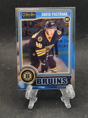 2014-15 O-Pee-Chee Platinum David Pastrnak #177 Rookie RC Boston Bruins (B) - Image 1 of 2
