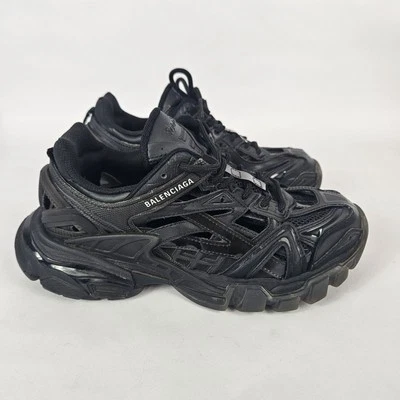 Balenciaga Track 2 Sneaker Triple Black EU 37 / US 7 Women’s w/ Box - Image 1 of 4
