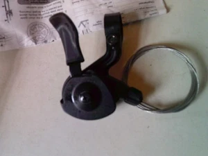 NOS SHIMANO ALTUS C50 ST-CT50 3 SPEED Front LEFT RAPID FIRE GEAR SHIFTER LEVER - Picture 1 of 7