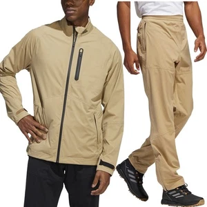 Adidas Golf Rain.RDY Rain Suit Men's Waterproof Jacket & Pants Outdoor Set,  New - Picture 1 of 7