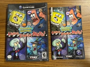 SpongeBob Schwammkopf Lichter, Kamera, Hose (Nintendo GameCube, 2005) CIB getestet - Bild 1 von 20