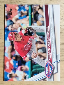 2017 Topps #222 Cesar Hernandez - Picture 1 of 2