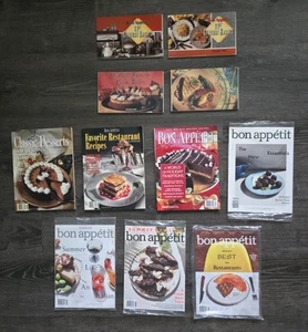 Lot of 11 Bon Appetit Booklets / Magazines: 21st Century Basics, Classic Recipes - Picture 1 of 12