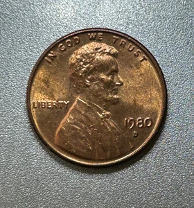 1982 LARGE DATE RED BRONZE D/D LINCOLN CENT - Picture 1 of 12