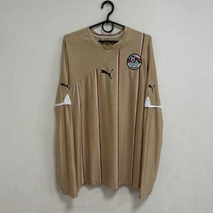 RARE Egypt 2010-2011 Away Football National Jersey L/S Player Issued Puma Gr. XL - Bild 1 von 17