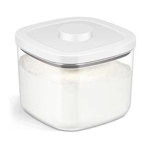 Airtight Rice Container 10 Lbs, Clear Plastic Food Storage Container Bin For ... - Picture 1 of 7