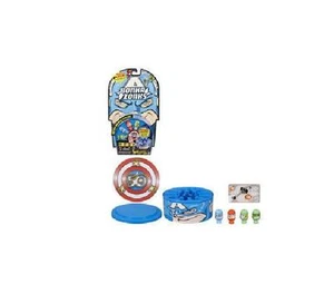 BONKA ZONKS CAPTAIN AMERICA FACE CASE INC 4 BONKAZONKS FIGURES BRAND NEW! - Picture 1 of 1