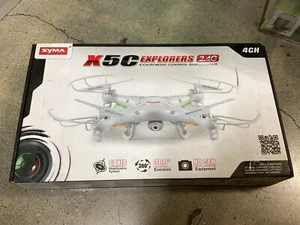 Syma X5C 2.4G 6 ejes giroscopio 4 canales 360 grados cuadricóptero equipado cámara HD - Imagen 1 de 2