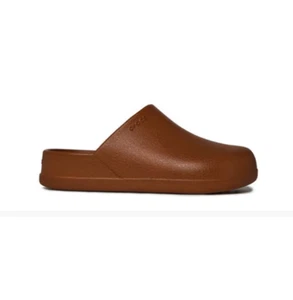 Crocs Dylan Clogs Mens Tan UK 15 US 16 *REFCRS213 - Picture 1 of 2