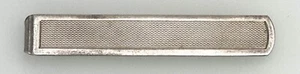 Pinza de corbata 835 plata atemporal simple antiguo? Joya de diseño F8O173 - Imagen 1 de 4