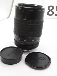 Kiron 105mm F/2.8 Macro CAMERA LENS For Minolta MD w/ Caps true 1:1 macro - Picture 1 of 10